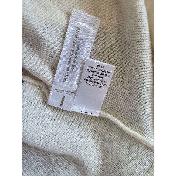 Loft Striped Color Block Soft Knit Dolman Sleeve Sweater Top - Picture 7 of 9